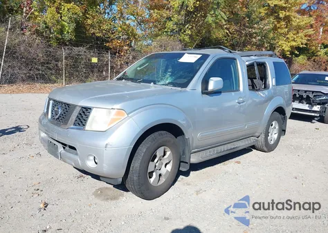 2006 Nissan Pathfinder Se from USA, damaged, VIN 5N1AR18WX6C627624